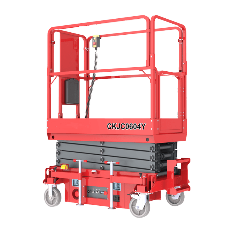 CKJC0503Y CKJC0604Y CKJC0705Y CKJC0806Y CKJC1008Y CKJC1210Y CKJC1412Y CKJC1614Y 半電動シザーリフトプラットフォーム 